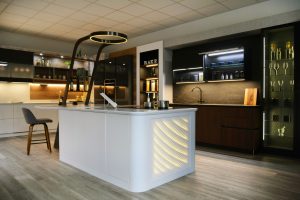 Now Kitchens showroom Corain display