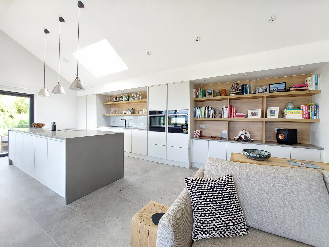 Colourful Chapel Kitchen Conversion in Marazion Now Kitchens