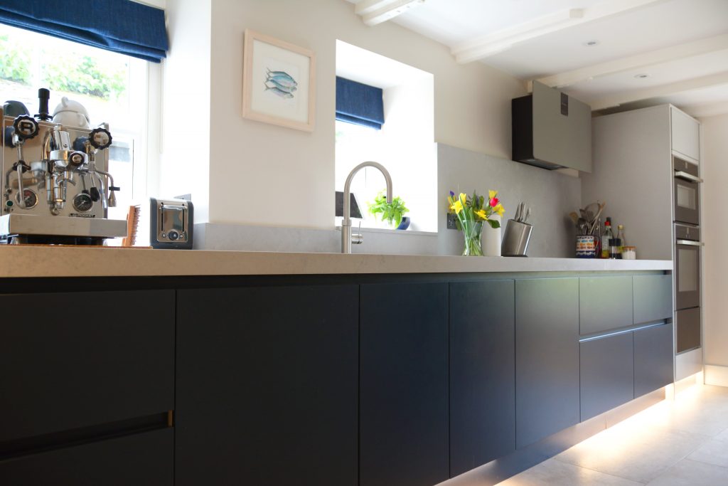 Modern kitchen in Truro Cornwall