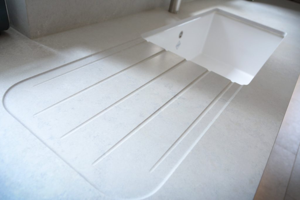 Modern sink kitchen in Truro