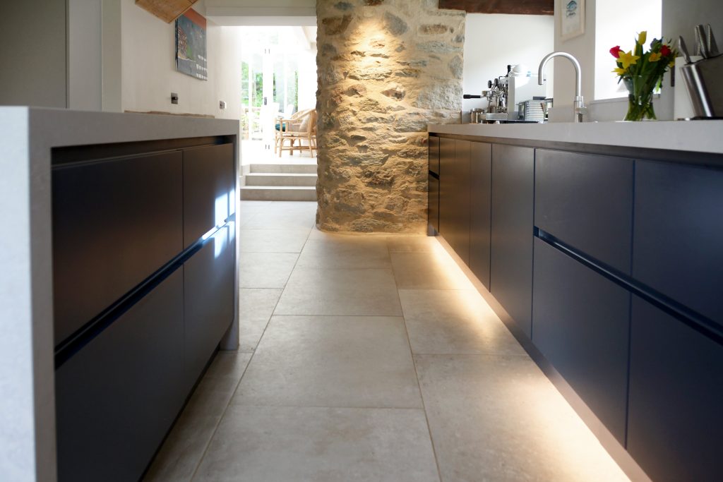 Oxford Blue kitchen in Truro