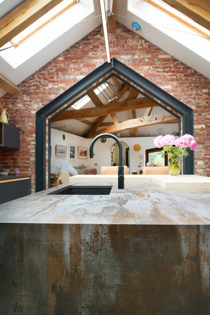 Industrial Kitchen Graphite Satin Lacquer by now