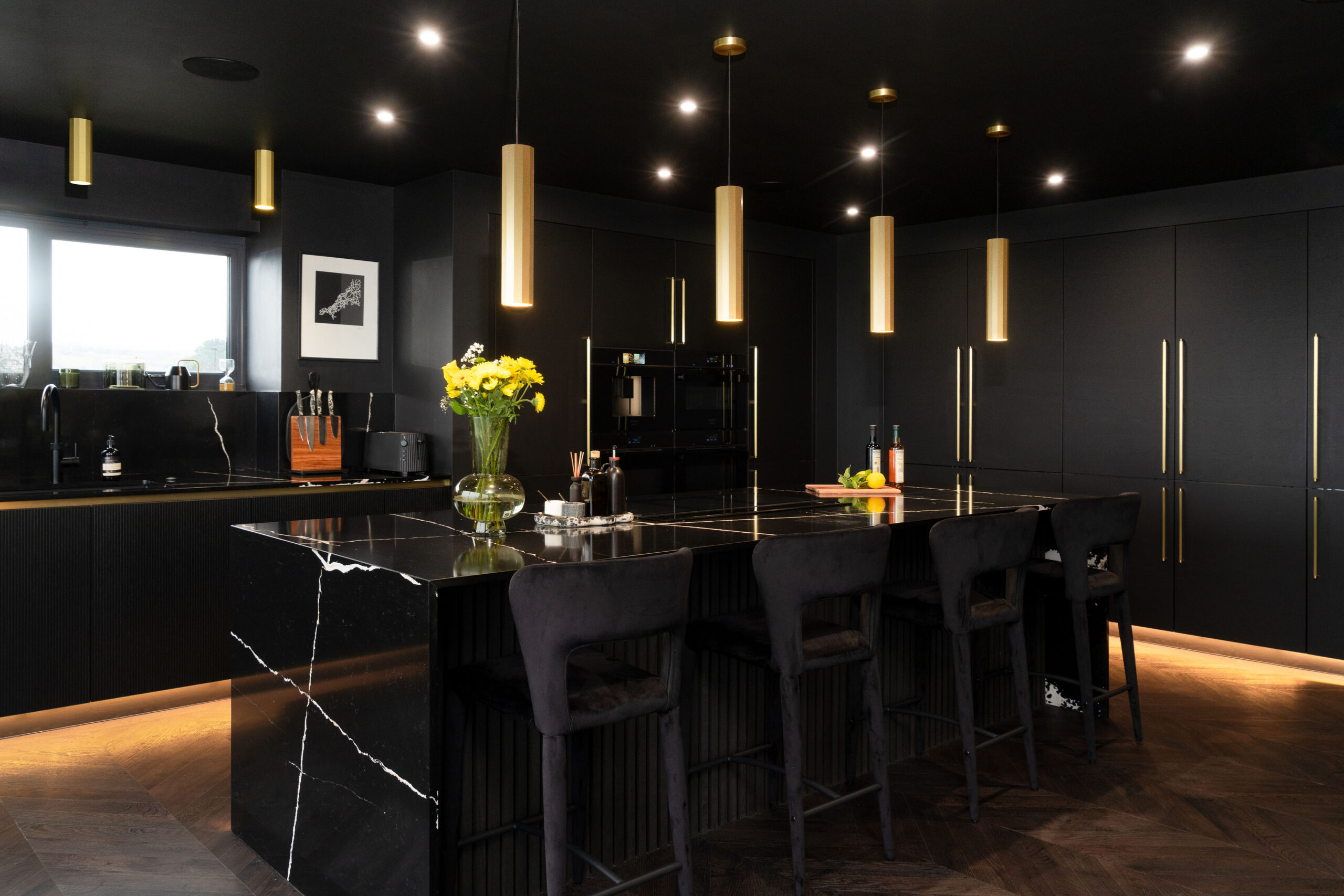 now kitchens matt black kitchens in cornwall