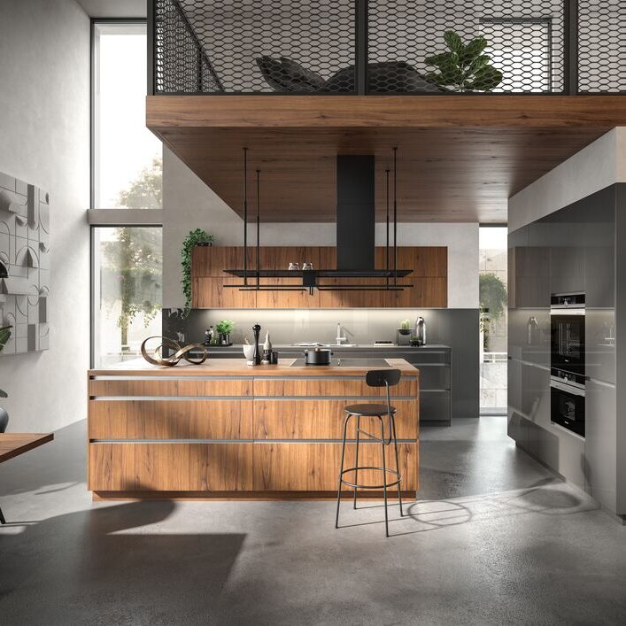 modern kitchen design efficiency of German kitchen designs in modern German kitchens