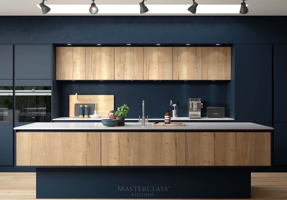 navy blue kitchen colour ideas 2025
