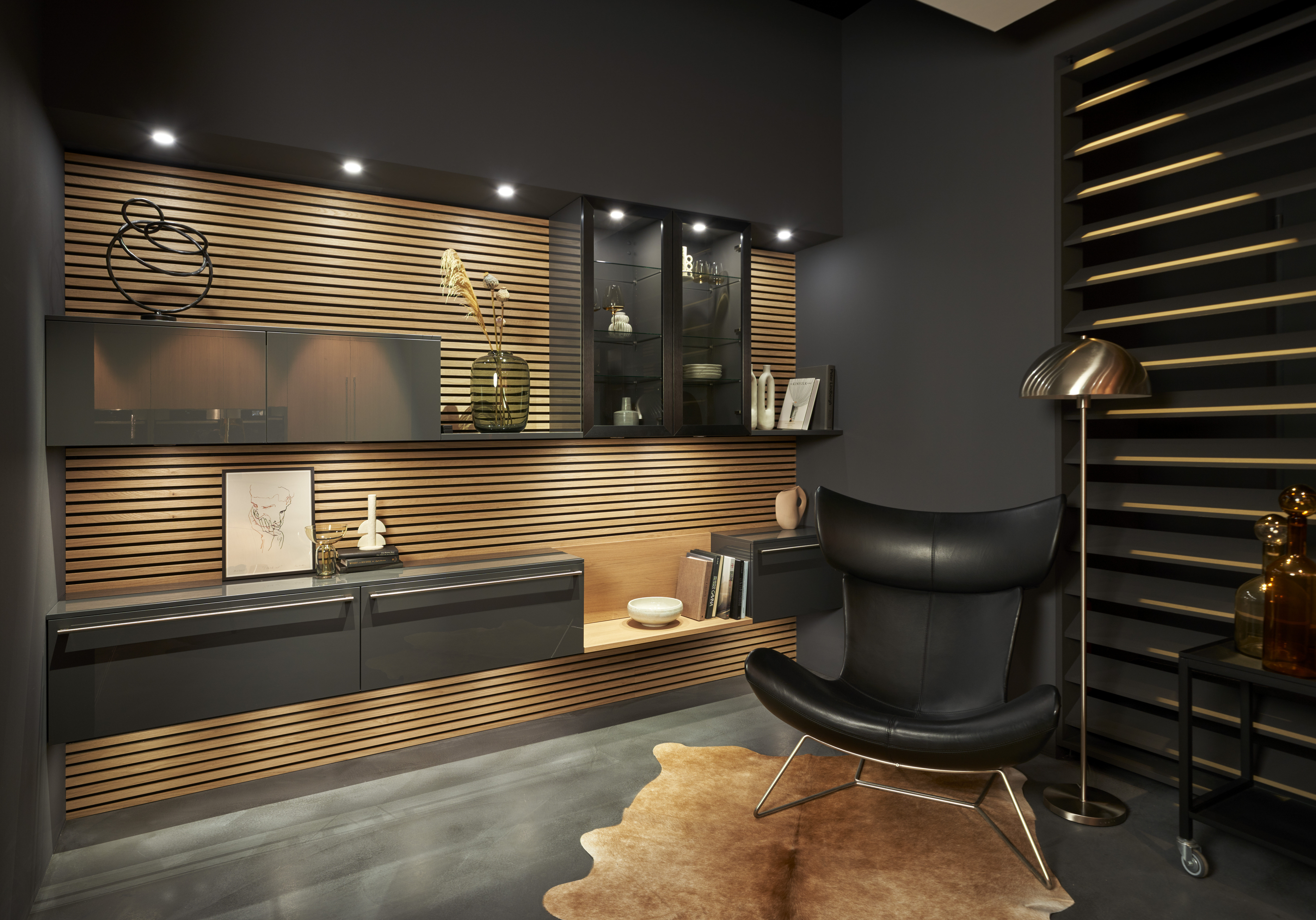 home bar with LED Lighting