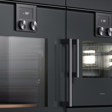 modern kitchen sustainable kitchen design with 200 series oven in German kitchens range