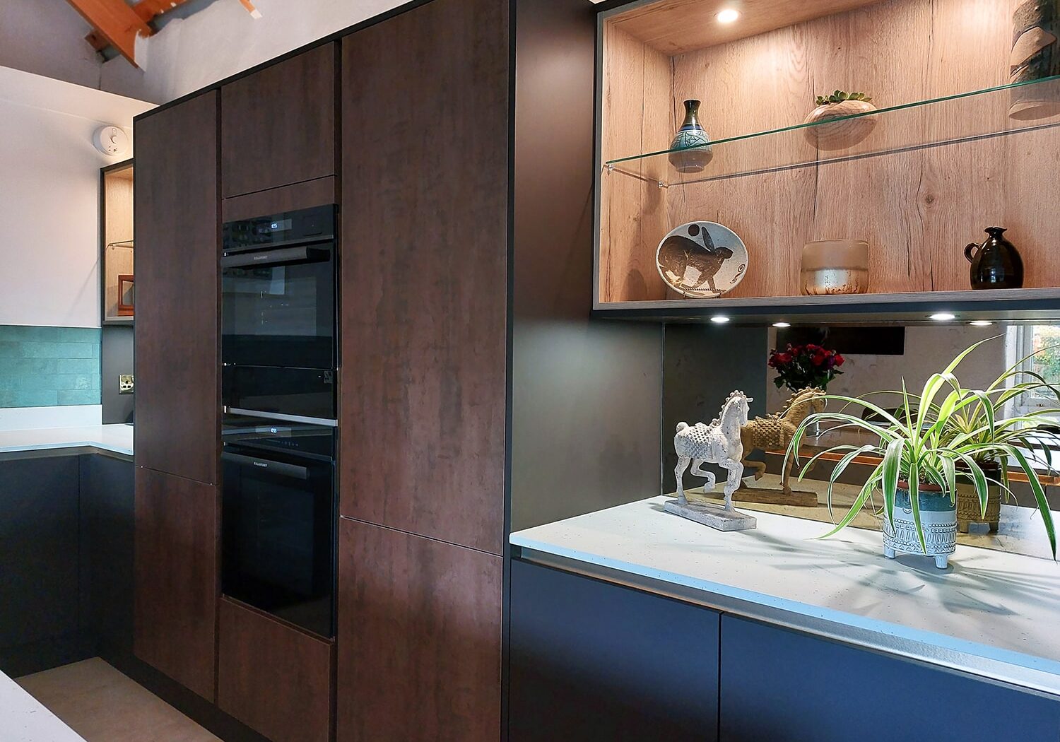 Burnt ombre and copper kitchen colour ideas
