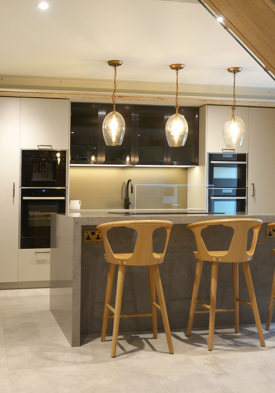 contemporary farmhouse kitchen design project